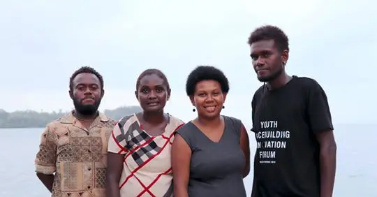 They are the Hilltop Innovators: Giftson, Rosa, Joyce and John.