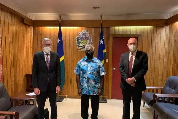 McDonald thanked Sogavare for his warm welcome. He extended Australia’s condolences to all those families in Solomon Islands who have lost loved ones during the covid-19 outbreak.