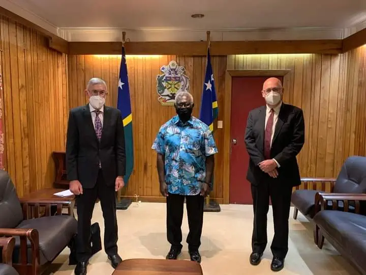 McDonald thanked Sogavare for his warm welcome. He extended Australia’s condolences to all those families in Solomon Islands who have lost loved ones during the covid-19 outbreak.