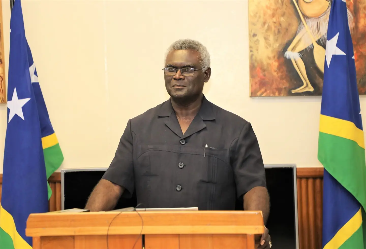 “Investors are reminded to comply with the Laws of the Country”, Sogavare says.