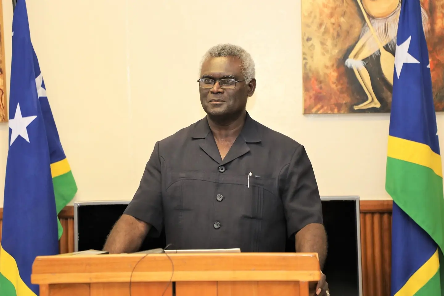 “Investors are reminded to comply with the Laws of the Country”, Sogavare says.
