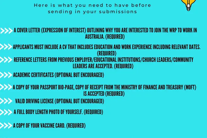 It was also identified that more than 800 submissions for the Work Ready Pool were sent to a non-existent address that has the letter ‘i’’ in front instead of ‘l’ (small L).