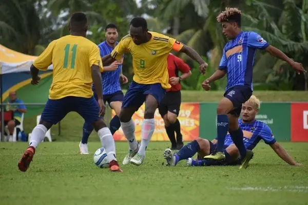 Solomon Islands team captain Benjamin Totori.