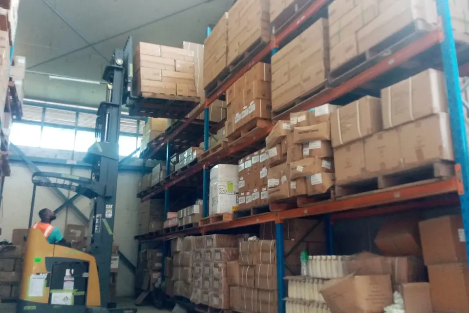 The Health Ministry explained that a total of 20 medical containers are currently at the ports facility, and 12 have since been cleared stocking up medical drugs and consumables at the national medical stores (NMS).