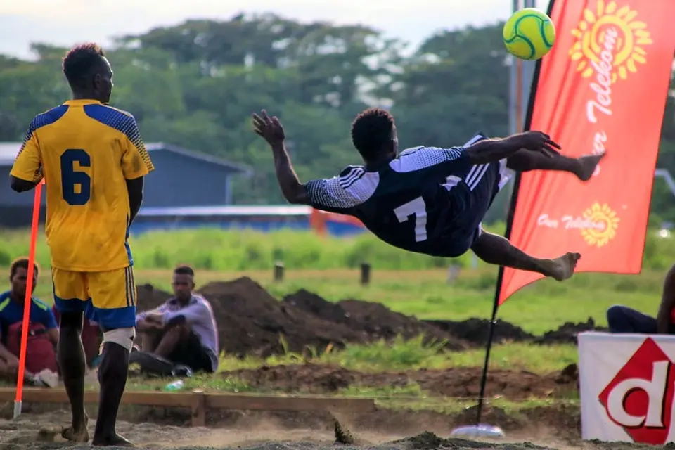 The National Invitational Beach Soccer Championship 2020 is exposing new talents, a promising outlook for beach soccer in Solomon Islands.