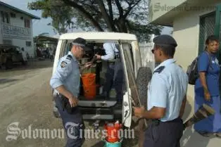 Police media says that the paper has exaggerated its report by saying that there is 'hostility' among Solomon's police.