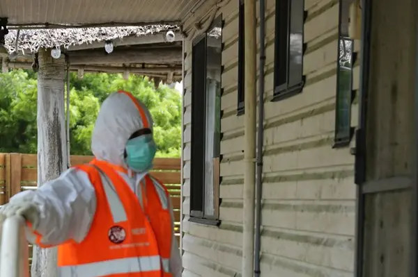 Quarantine Facilities Undergo Decontamination