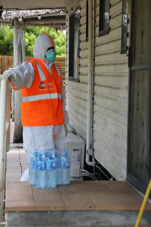 Quarantine Facilities Undergo Decontamination
