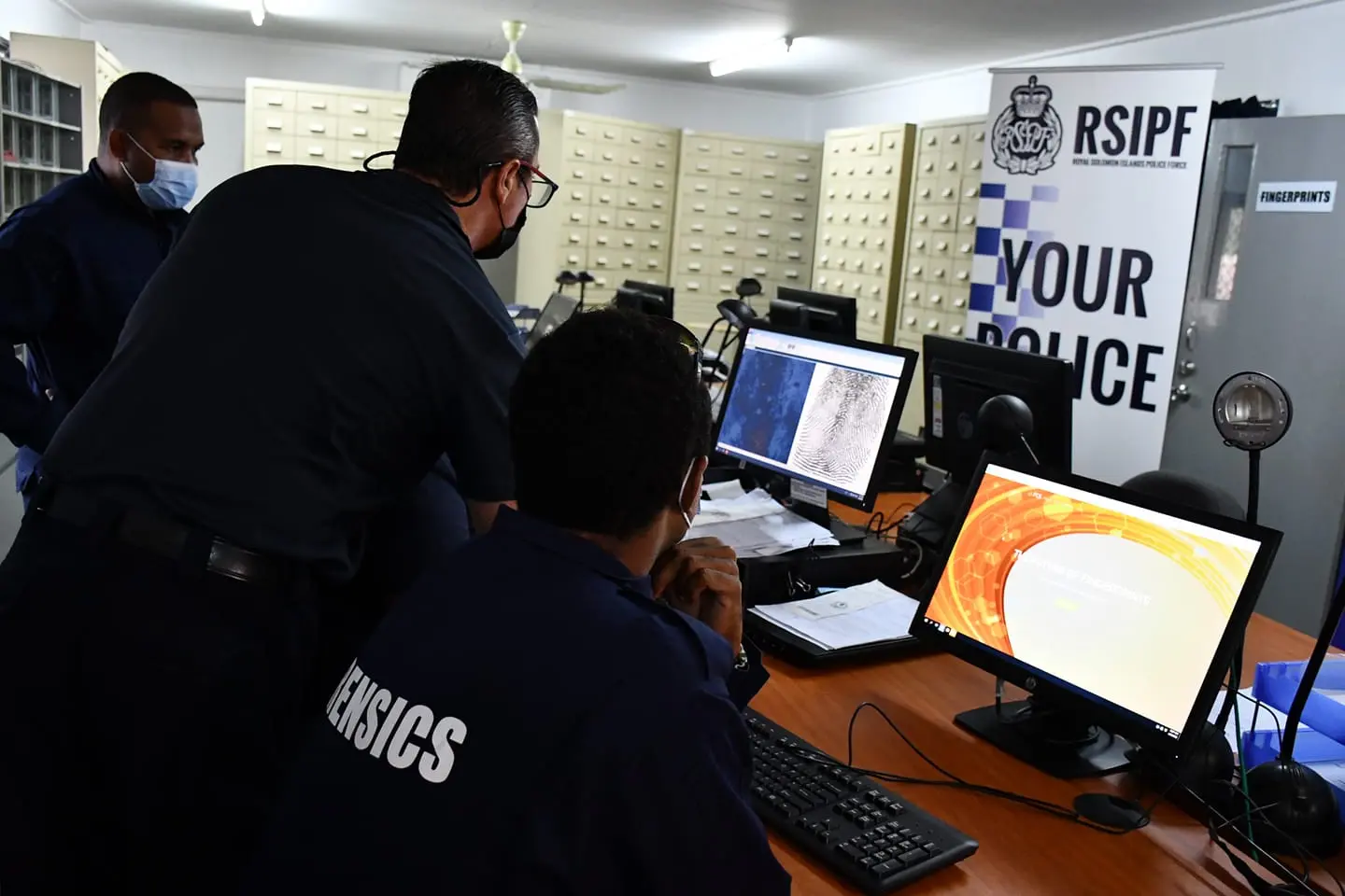 The advanced analysis software tool has the capability to compare crime scene fingerprints to fingerprints of suspects, which is a huge boost to RSIPF in its fingerprint identification process and active investigations.