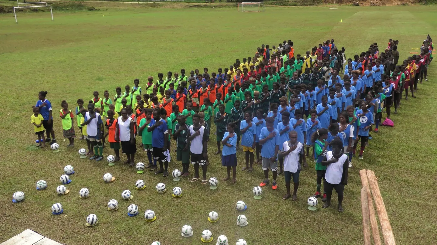 The Football Fun Festival attracted over 200 children, making it a vibrant and successful day dedicated to football and youth engagement.