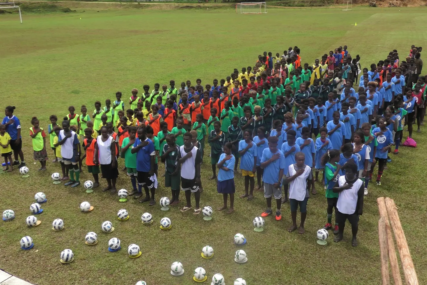 The Football Fun Festival attracted over 200 children, making it a vibrant and successful day dedicated to football and youth engagement.