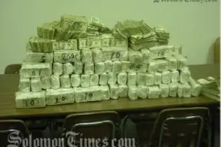 Mr. Ha'apio says that money laundering is, put simply, "the process of makeing large amounts of money obtained from serious crimes, such as drug trafficking, look legitimate."