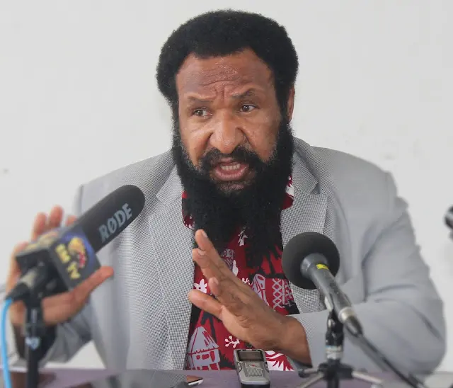 “I am going to write to the Solomon Islands government to present to us the acquittals for these K10m," said PNG's Sports Minister, Hon. Don Polye.