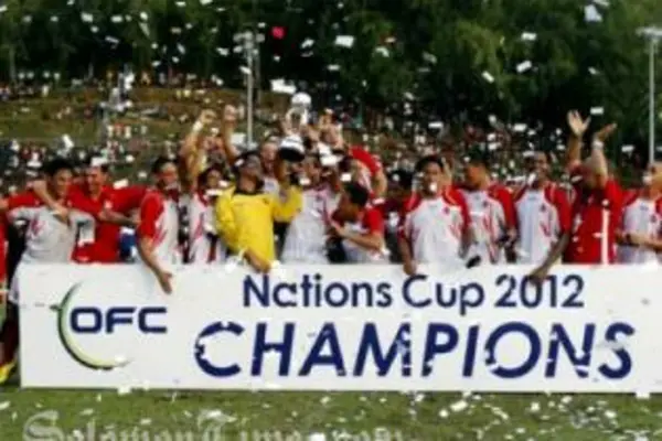 The historic triumph was made possible in the 10th minute when Steevy Chong Hue volleyed past New Caledonia goalkeeper Rocky Nyikeine.