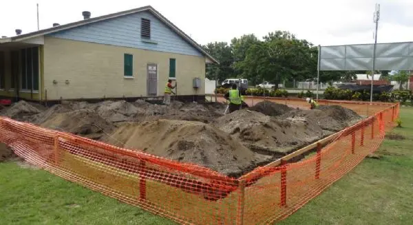 Renovations of Allan Boso complex in Honiara are underway.