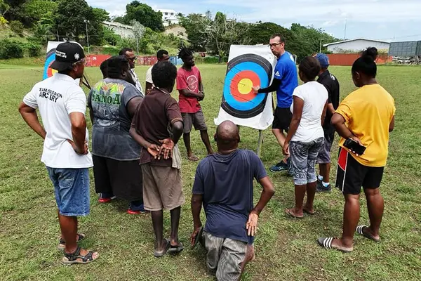 As an activity – and like much of the world – archery is very much a part of the people of the Solomon Islands as Traditional bows are still used for hunting and the bow and arrow has long been a cornerstone of food collection.