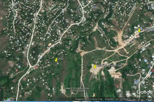 The Explosive Ordinance Team have appealed to people living in and around the Stream Valley residential area at Tasahe B to keep away from the UXO site until the Operation is completed.
