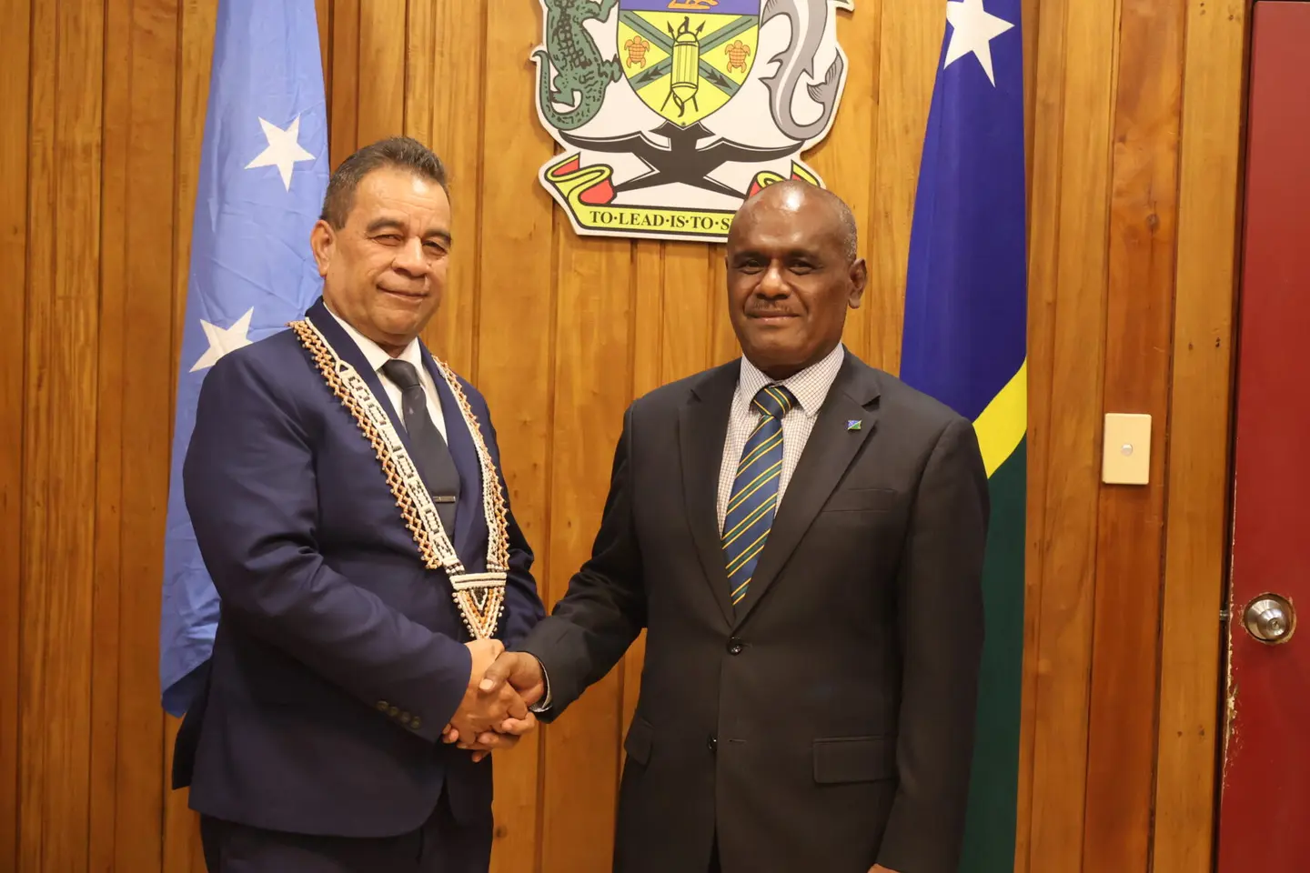 During their discussions, Prime Minister Manele and HE Sigrah explored the possibility of establishing a labour mobility cooperation agreement between FSM and Solomon Islands.