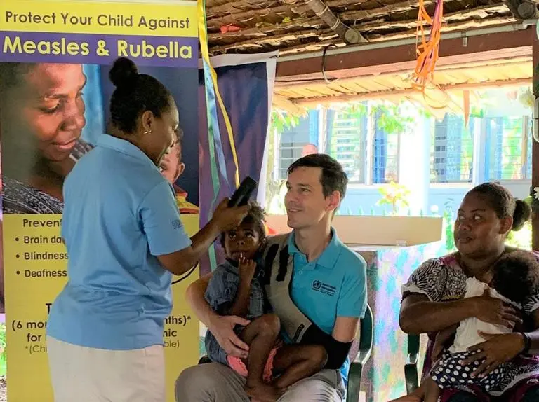Solomon Islands Measles Vaccination Campaign Underway