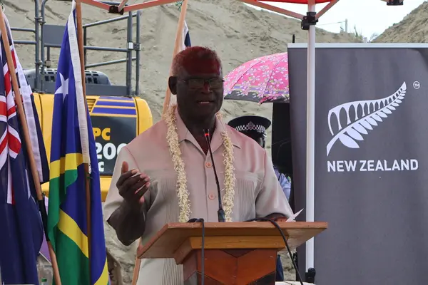 The Prime Minister acknowledged the governments of Australia and New Zealand and their people respectively for the assistance. He says the project is co-funded by the national government together with the governments of Australia and New Zealand.