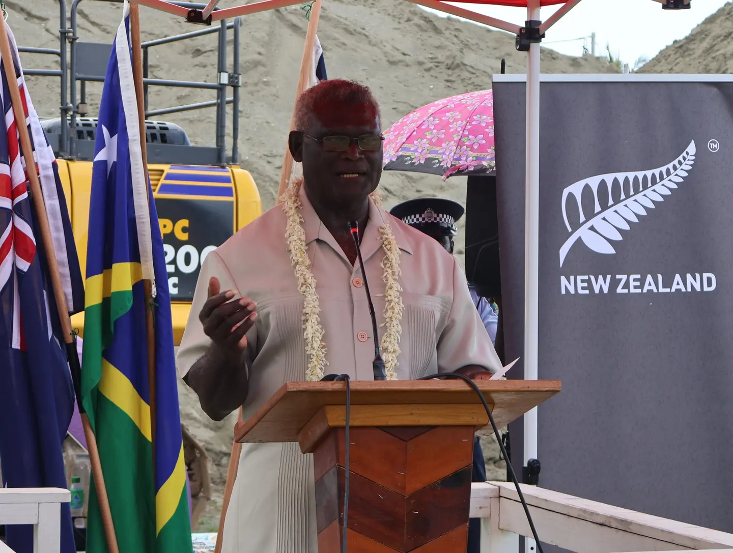 The Prime Minister acknowledged the governments of Australia and New Zealand and their people respectively for the assistance. He says the project is co-funded by the national government together with the governments of Australia and New Zealand.