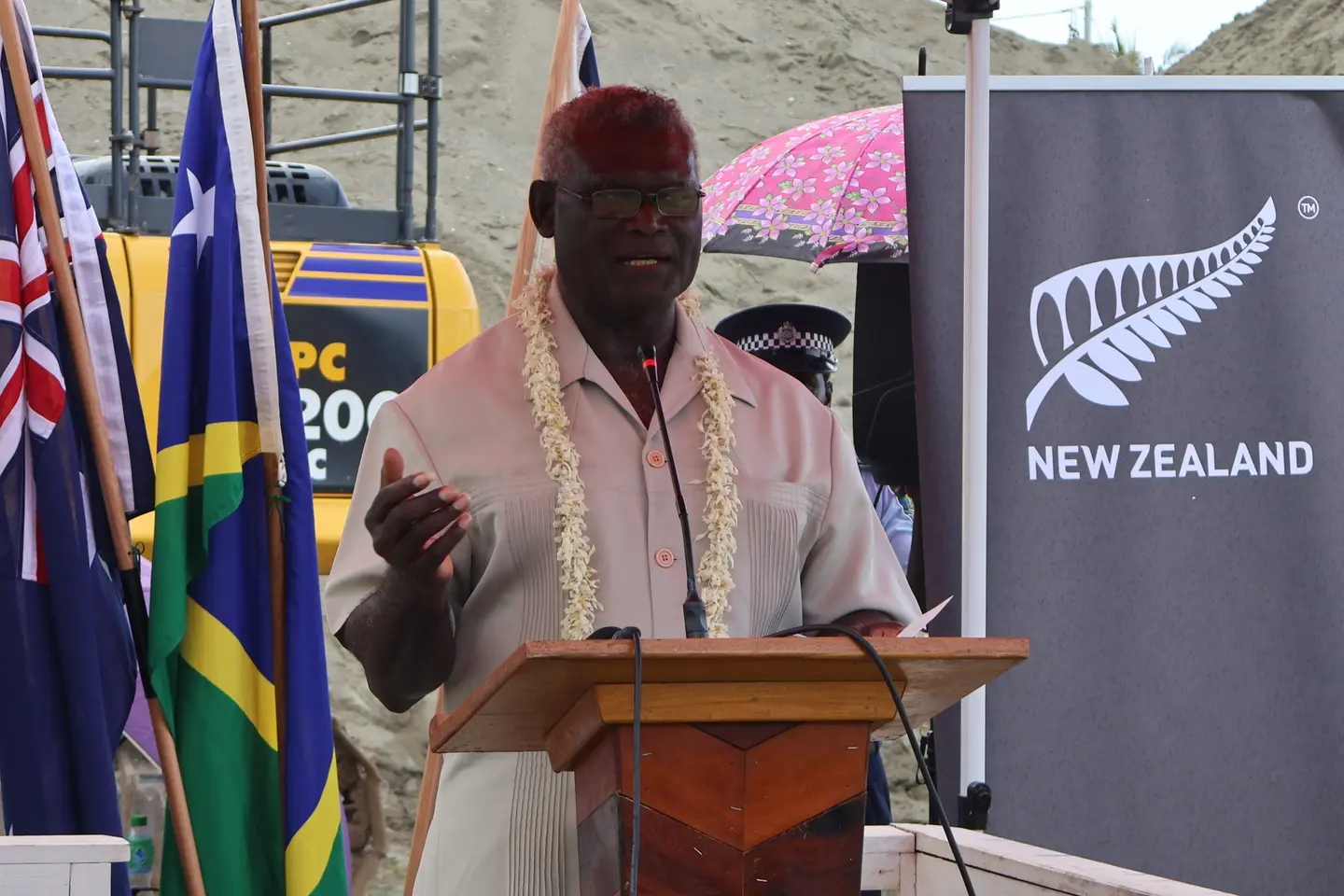 The Prime Minister acknowledged the governments of Australia and New Zealand and their people respectively for the assistance. He says the project is co-funded by the national government together with the governments of Australia and New Zealand.