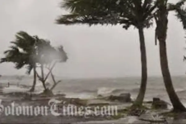 Due to Cyclone Evan, flights have been cancelled, at which time Solomon Airlines have stepped up to assist.