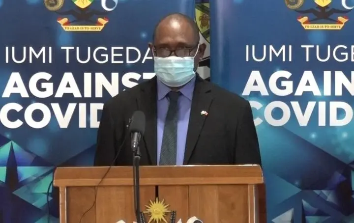 He says that of those that have tested positive 70% are asymptomatic, meaning no symptoms.