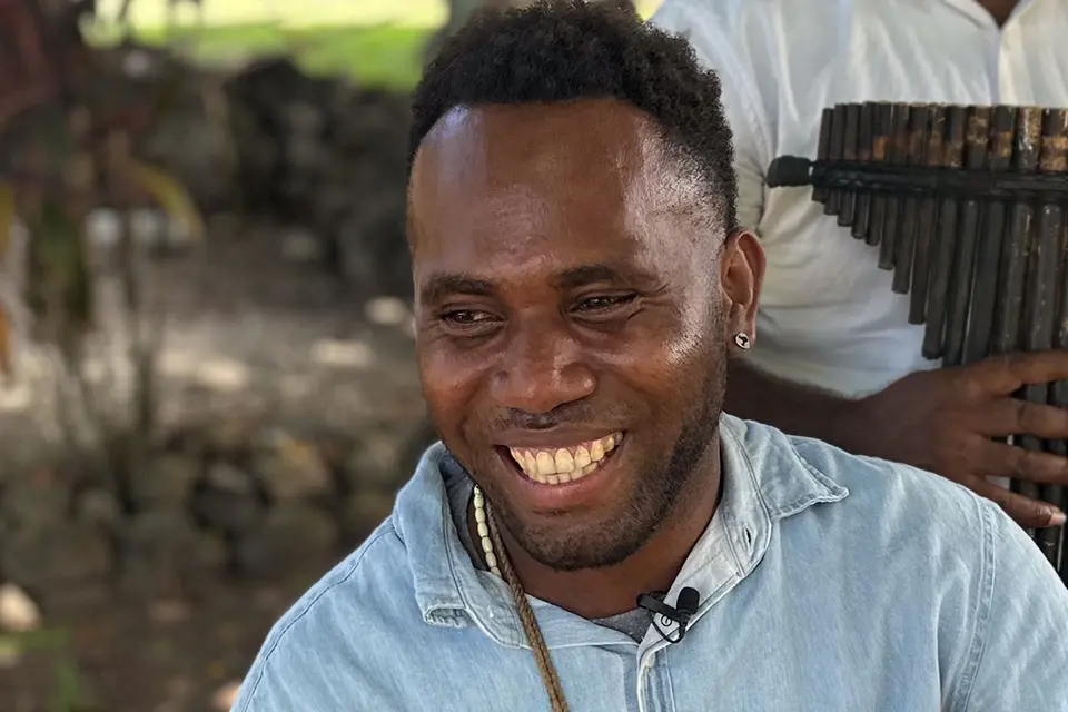 Chris had won Pacific Break 2024, the biggest music competition in the Pacific, having been selected from more than 300 entries.