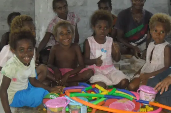 As one of its projects, World Vision is implementing longer term tsunami recovery projects in the areas of Early Childhood Education and child friendly spaces.
