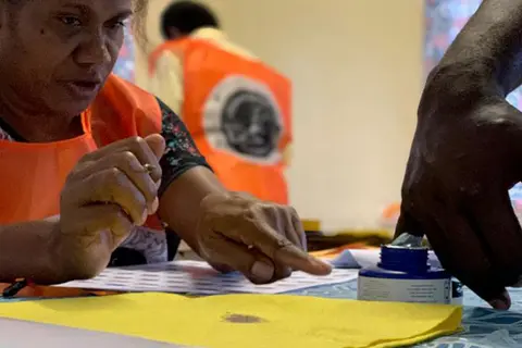 Independent MPs are leading the count as counting ends.