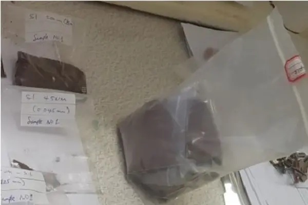 Former Director of the Ministry of Mines Energy and Rural Electrification Nicholas Biliki last year exposed the export document. He revealed that the gold samples were intentionally spray-painted to look like ground samples for test analyses abroad.