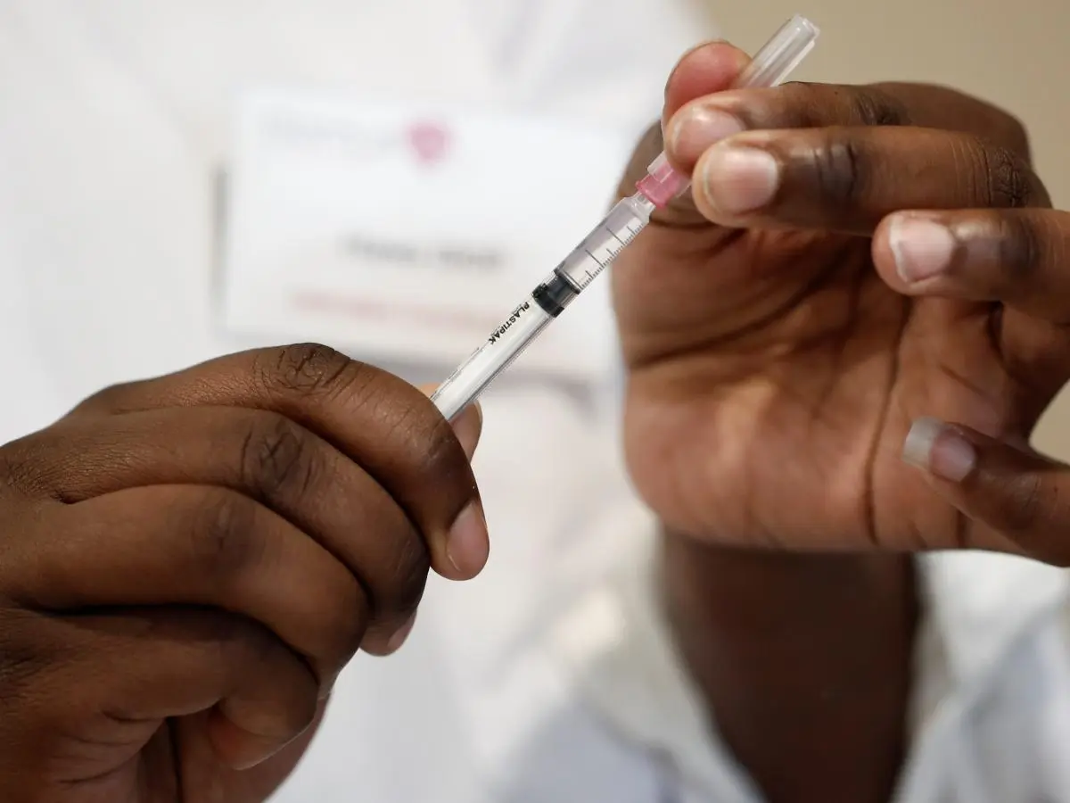 Salaries of the remaining 168 officers who are not vaccinated will be ceased after a verification process.