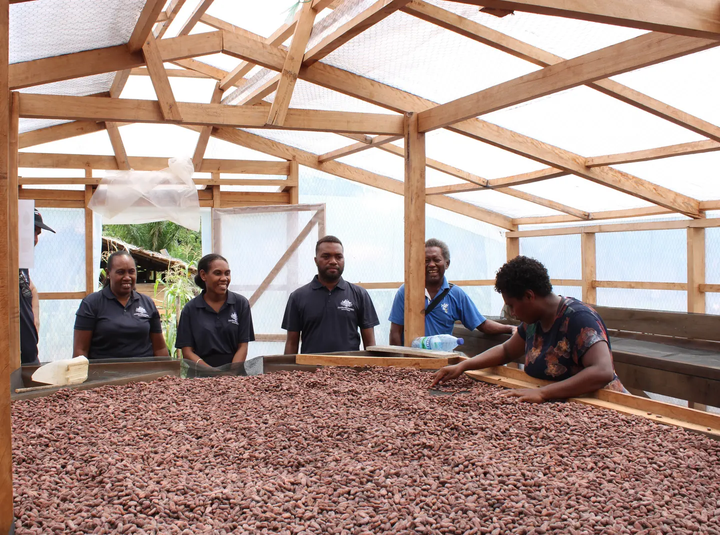 The new facilities are a key element of their strategy to improve post-harvest processing and increase the supply of value-added cocoa products, such as nibs, chocolates, and roasted beans.