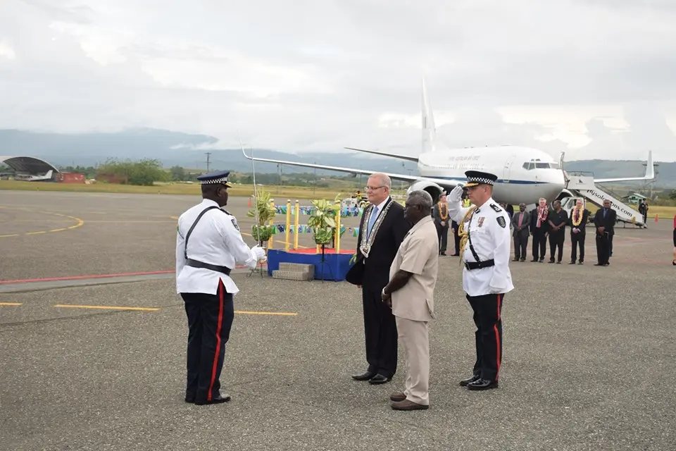 RSIPF Welcomes Prime Minister of Australia