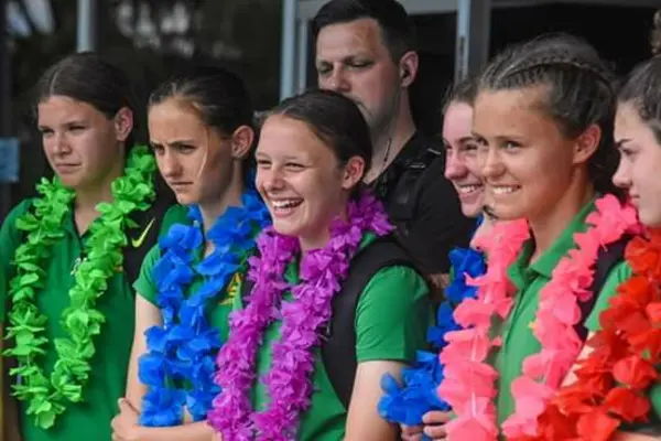 Junior Matildas Arrive for International Friendly