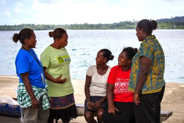 There’s no shortage of women now willing to speak about the benefits of financial literacy. Prudence is 3rd from right.