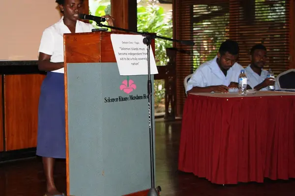 Betikama and St Joseph’s Tenaru will debate whether adaptation is a better response to climate change than mitigation. St Nicholas College and Selwyn College will consider if small island states like Solomon Islands have a greater obligation to combat climate change than other countries.