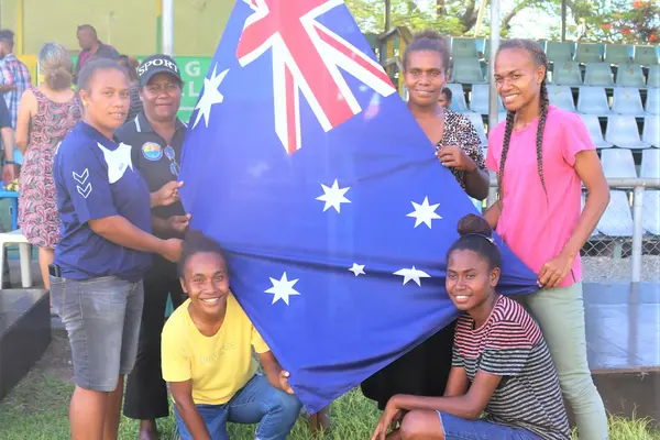 Women's’ representative Rosa Paia said “We the women would like to make a very special acknowledgement and appreciation to the Australian High Commissioner on behalf of Australian Government, SIFF and SWPL Board for supporting football progressively as we witnessed in this occasion today.”