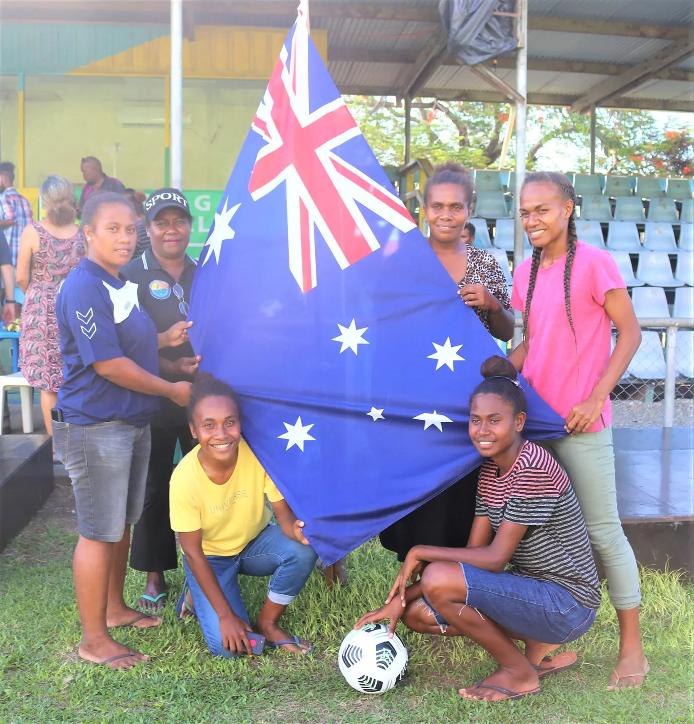 Women's’ representative Rosa Paia said “We the women would like to make a very special acknowledgement and appreciation to the Australian High Commissioner on behalf of Australian Government, SIFF and SWPL Board for supporting football progressively as we witnessed in this occasion today.”