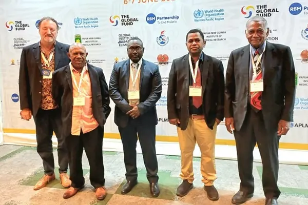 The Solomon Islands Delegation to the Summit.