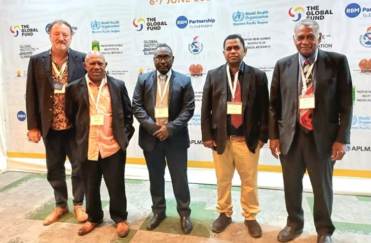 The Solomon Islands Delegation to the Summit.
