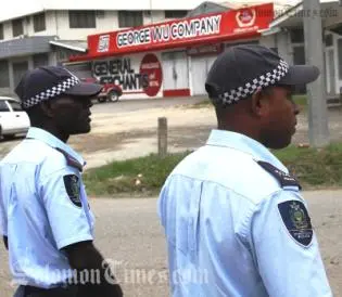 High visibility patrols are currently being carried out across Honiara.