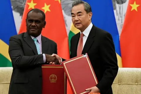 Solomon Islands Formally Establish Diplomatic Relations With China