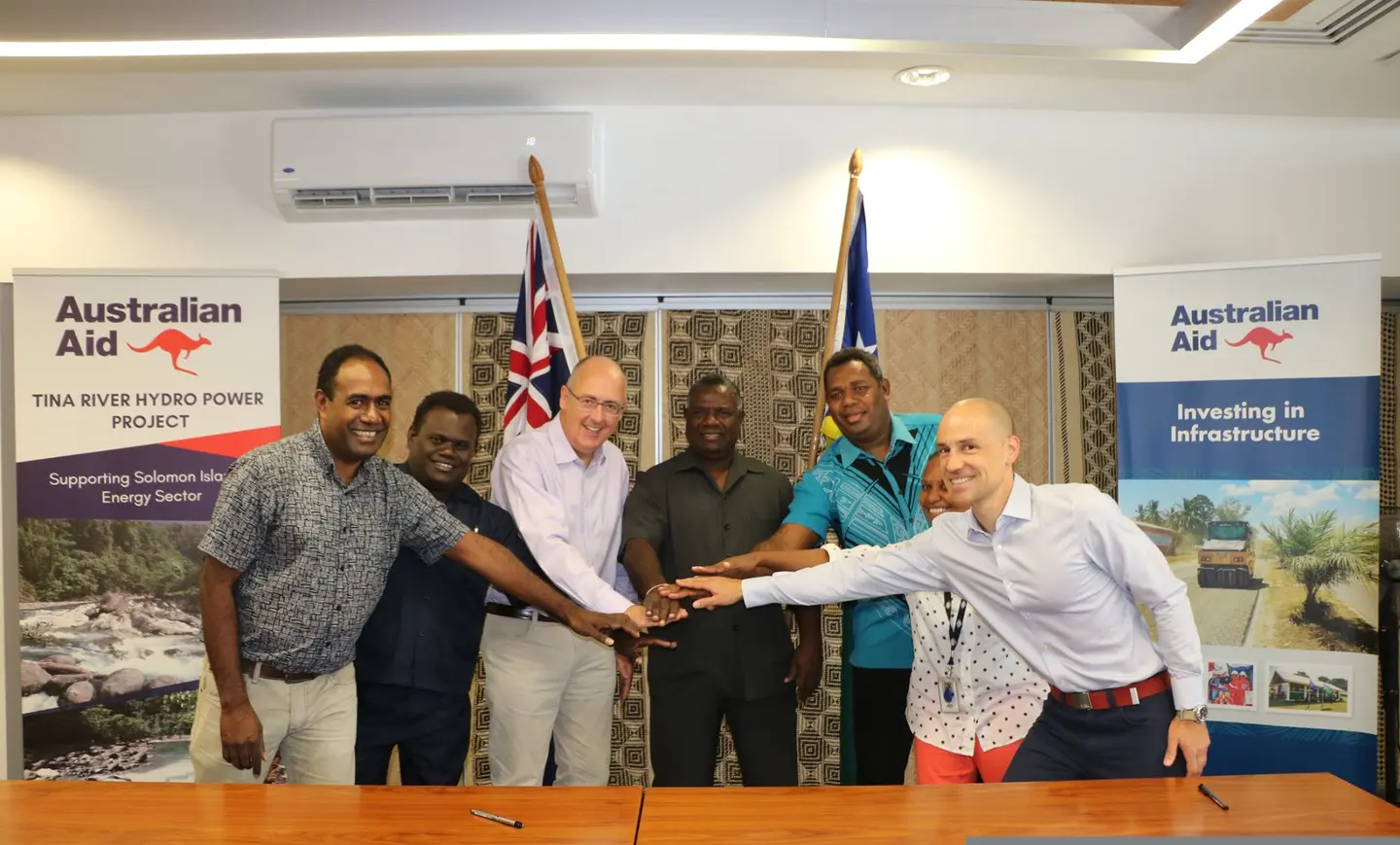 Minister Tovosia said the Tina River Hydropower Project continues to remain a priority project for the Solomon Islands.