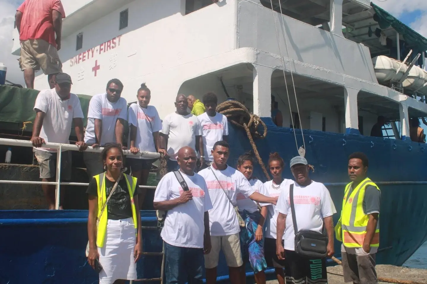 MV Florence was chartered for the electoral officials to Anuta and Tikopia Islands.