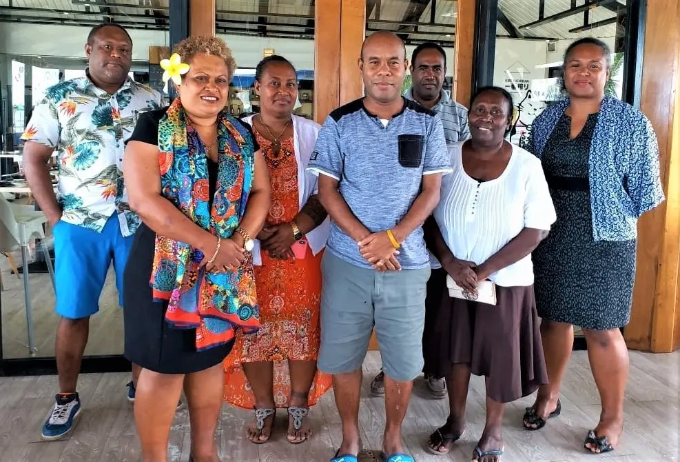 Members of the Solomon Islands alumni of the Emerging Pacific Leaders Dialogue (EPLD) and the Commonwealth Study Conferences (CSC).