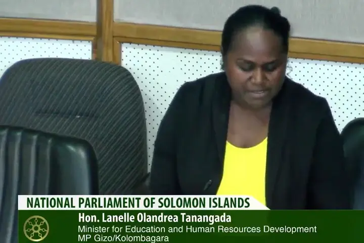 Tanangada says that investment in education has increased substantially under the current government.