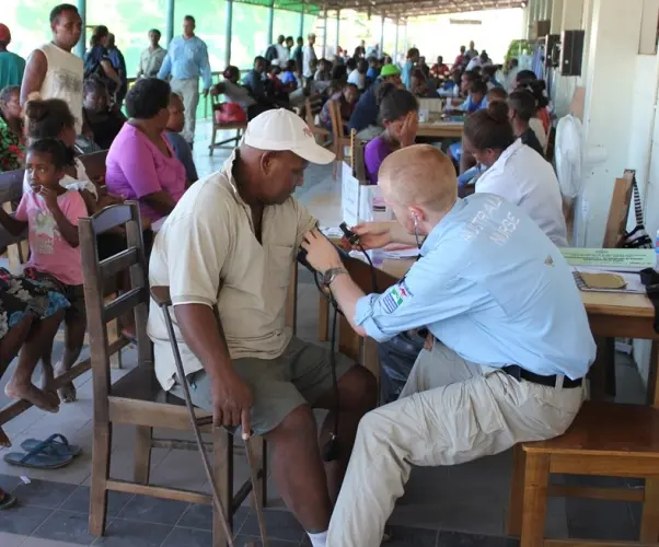Australia’s High Commissioner to Solomon Islands, Andrew Byrne says the team will be based at the National Referral Hospital and will help local staff respond to an influx of patients.