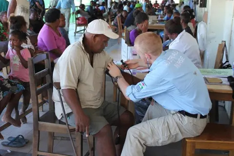 Australia’s High Commissioner to Solomon Islands, Andrew Byrne says the team will be based at the National Referral Hospital and will help local staff respond to an influx of patients.